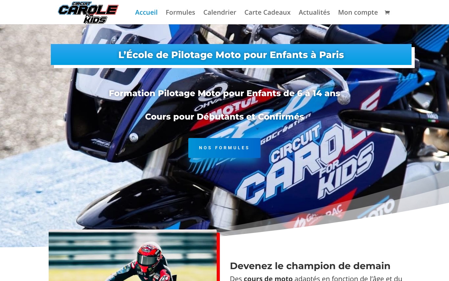 Capture d'écran : Circuit Carole For Kids