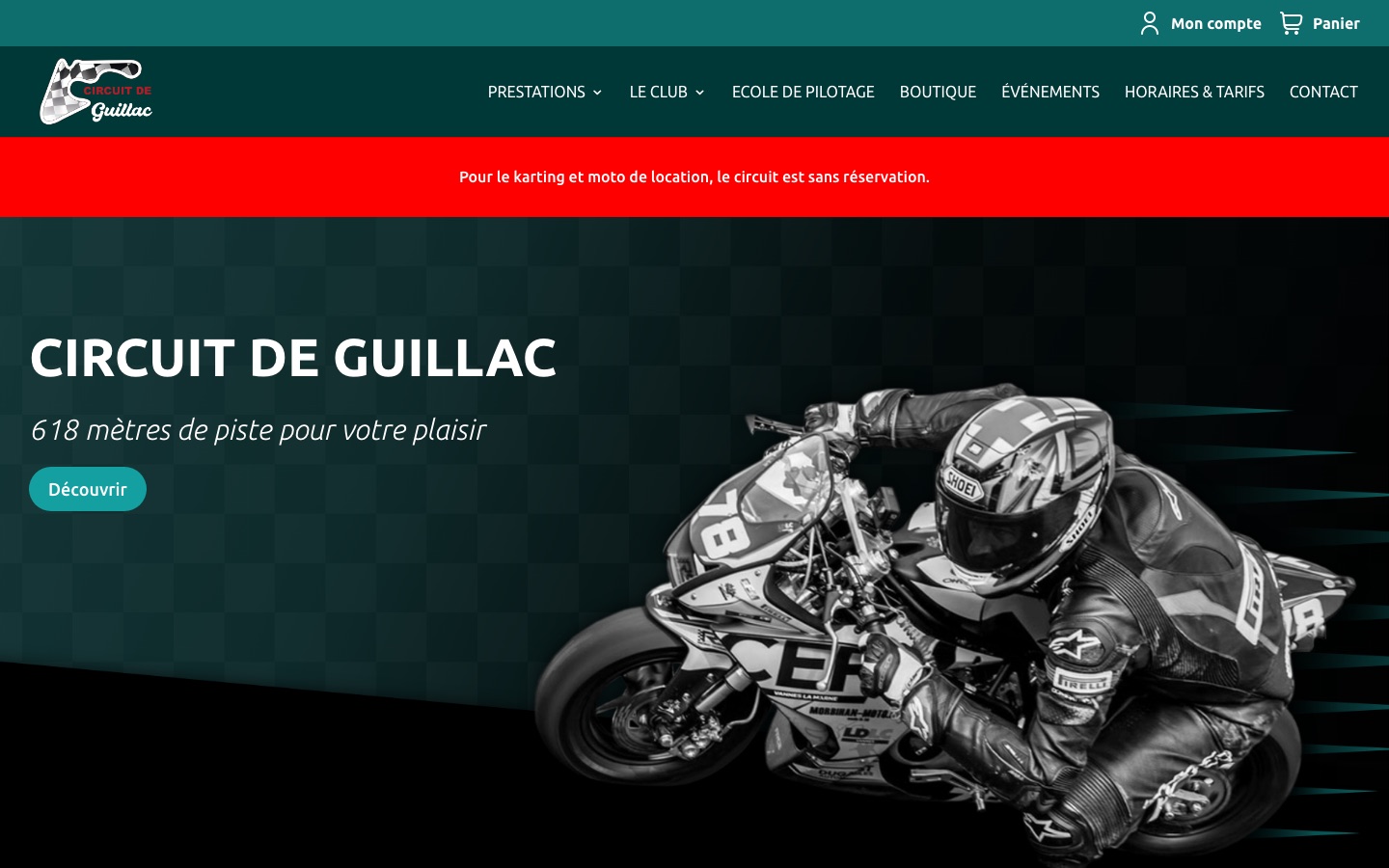 Capture d'écran : Circuit de Guillac